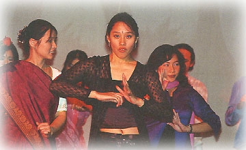 Hindi dance at the Ball